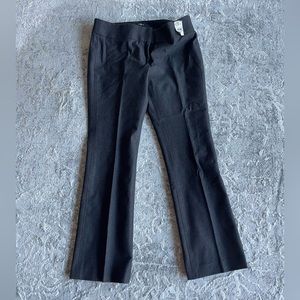 Dark gray Ann Taylor Loft Marisa boot cut trousers